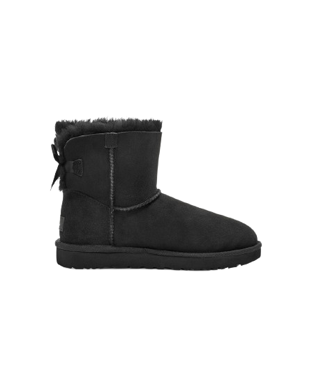 UGG Mini Bailey Bow II Schwarz Damen