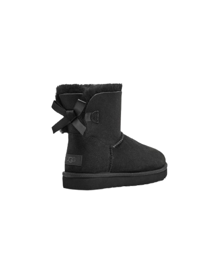 UGG Mini Bailey Bow II Schwarz Damen