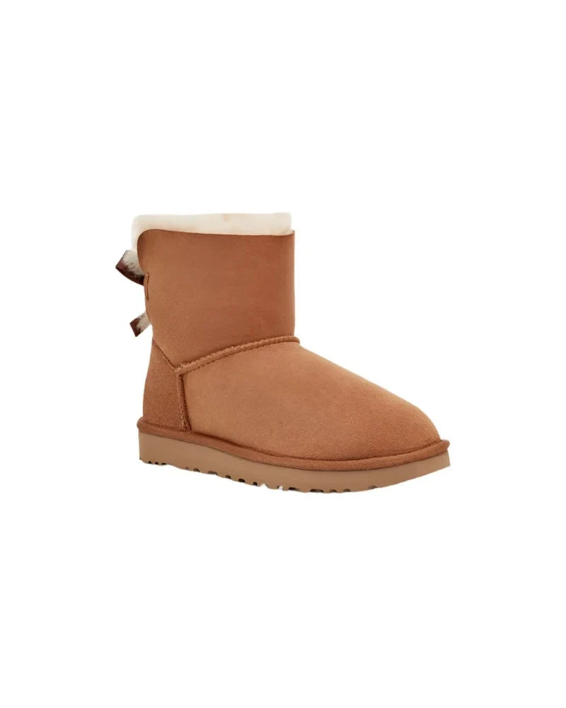 UGG Mini Bailey Bow II Chestnut Damen