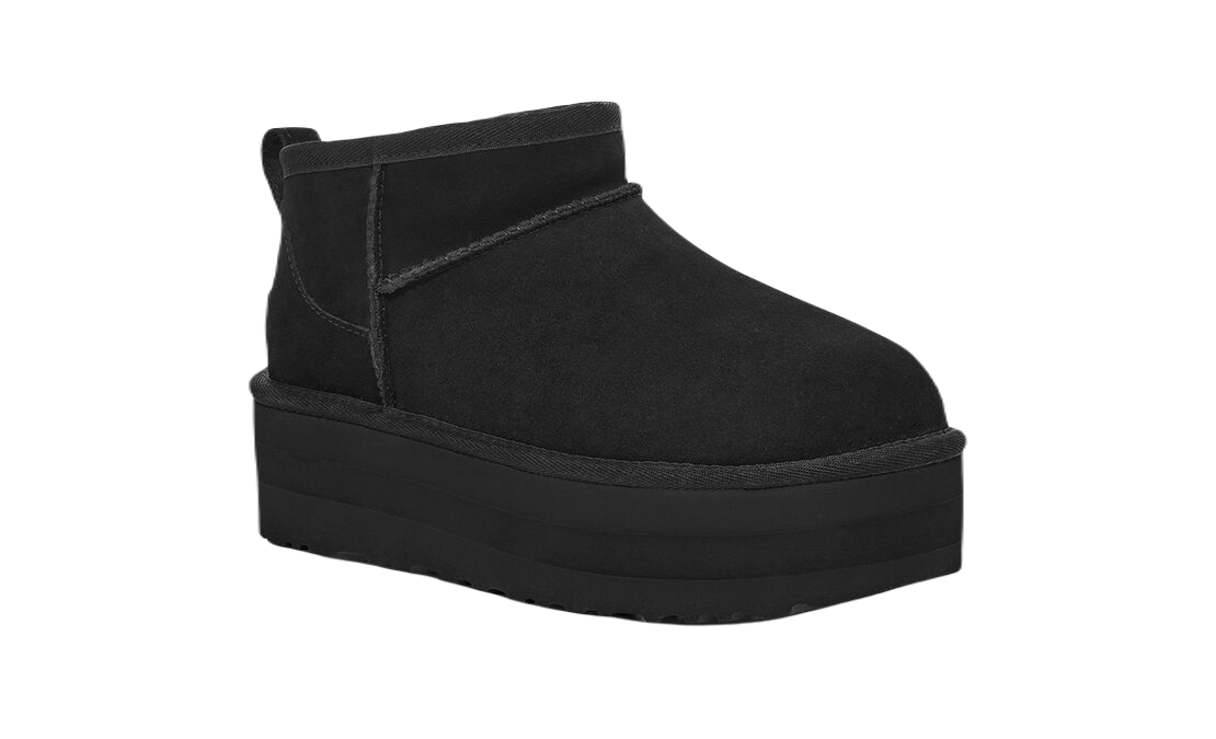 UGG Classic Ultra Mini Platform Schwarz Damen