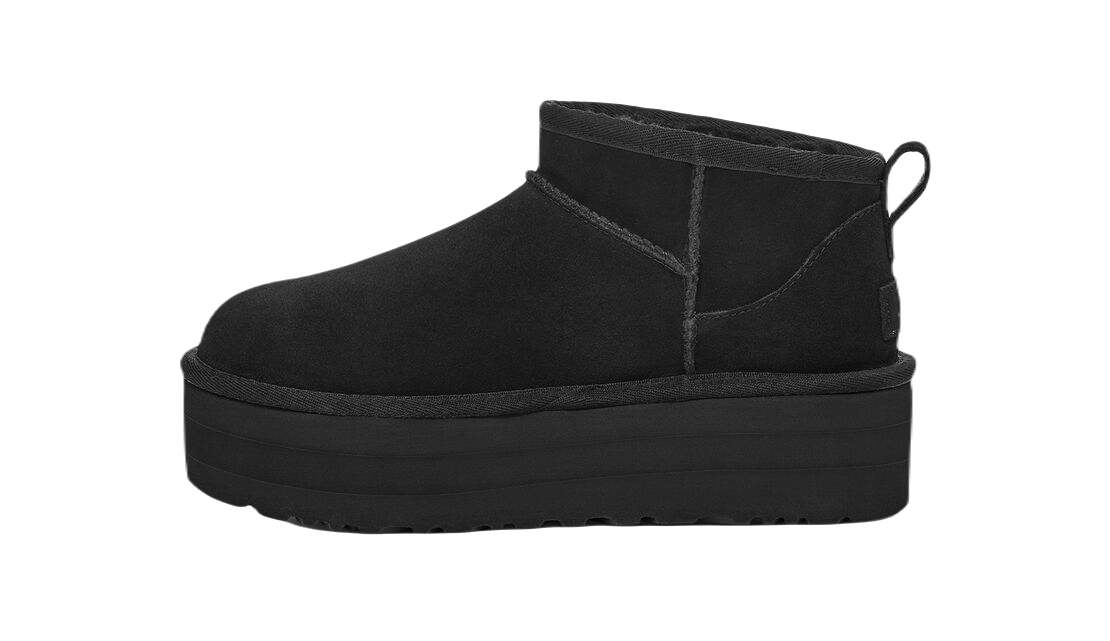 UGG Classic Ultra Mini Platform Schwarz Damen