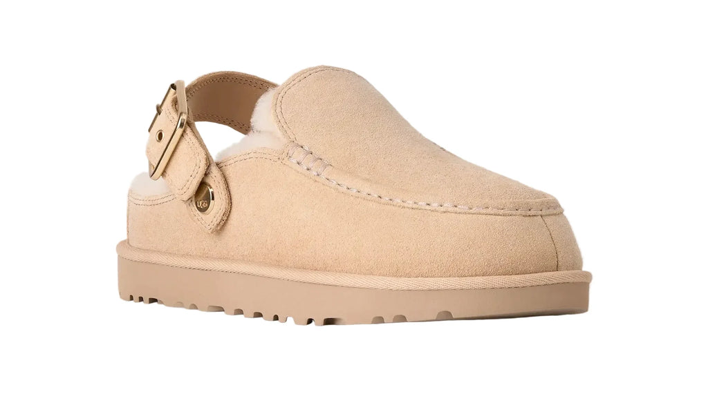 UGG Goldenstar Evelina Clog Sand Castle Damen