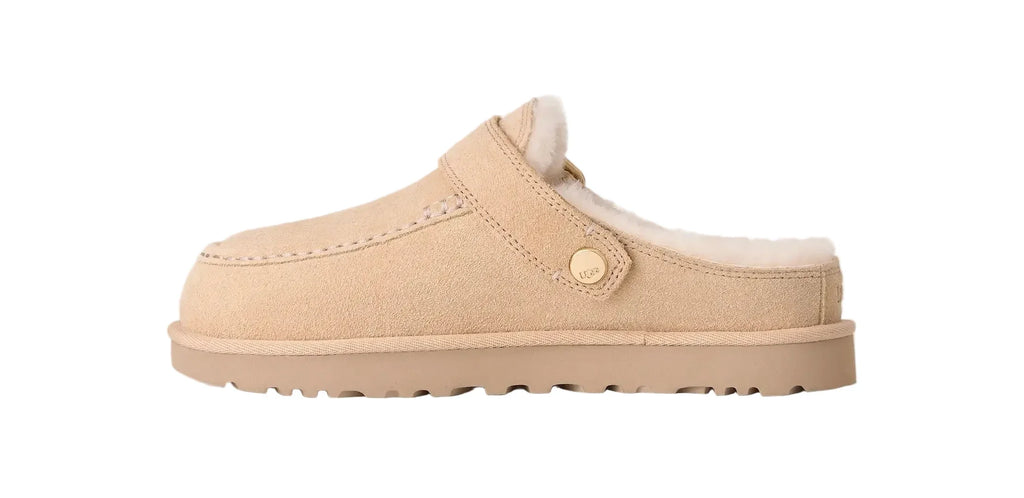 UGG Goldenstar Evelina Clog Sand Castle Damen