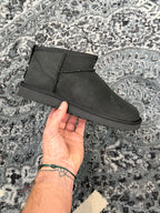 UGG Classic Ultra Mini Nubuck Black Damen