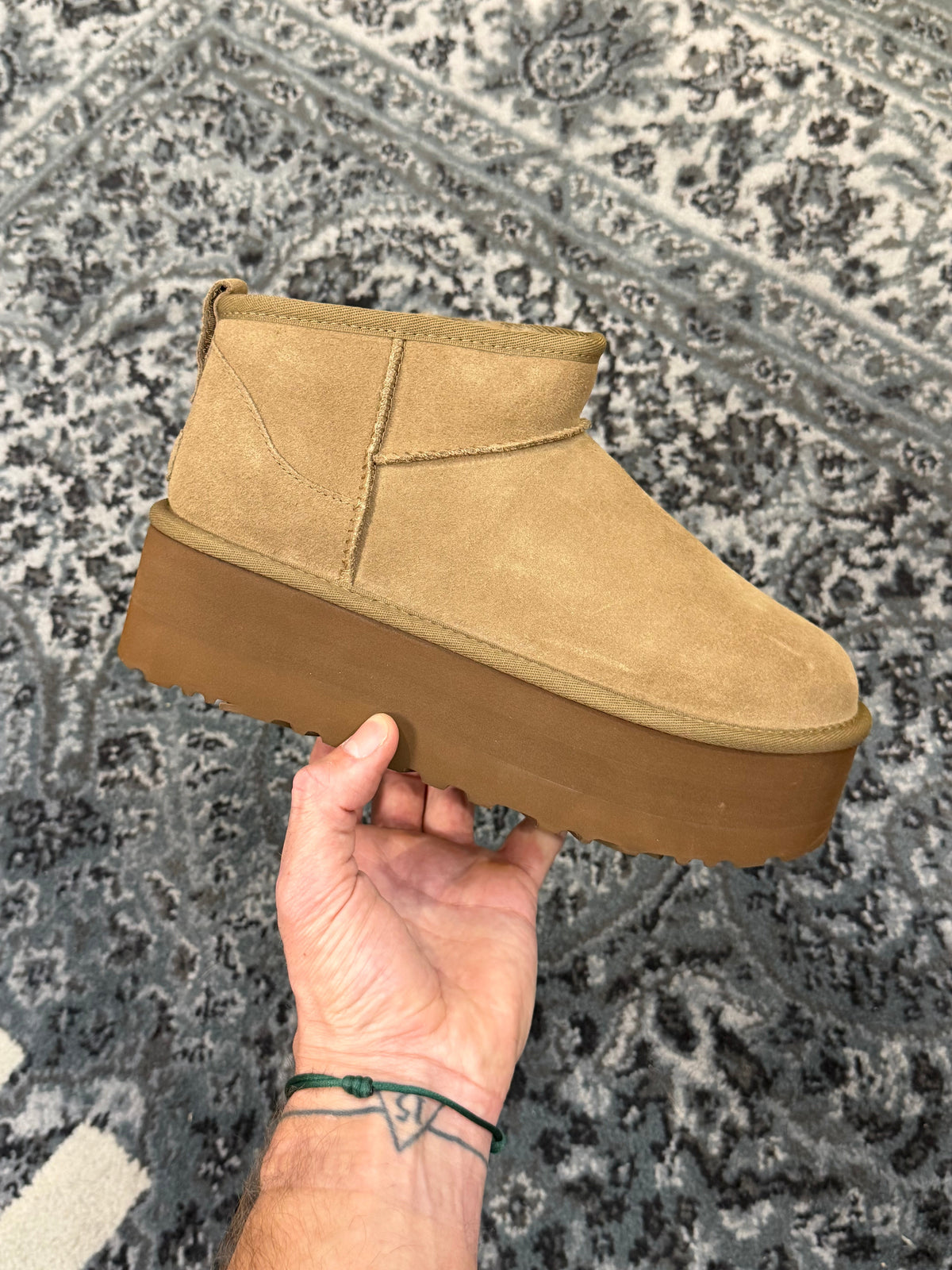 UGG Classic Ultra Mini Platform Light Bronze Damen