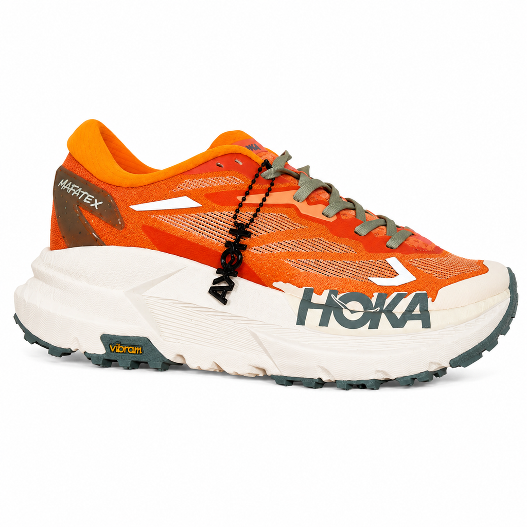 Hoka Mafate X Herren Trailrunning Schuhe Orange
