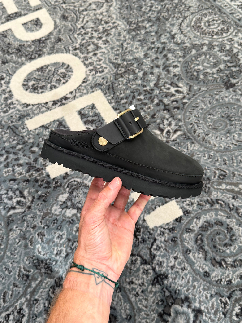 UGG Goldenstar Villa Clog Schwarz Damen