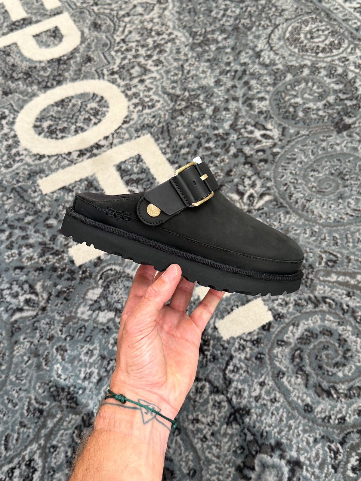 UGG Goldenstar Villa Clog Schwarz Damen