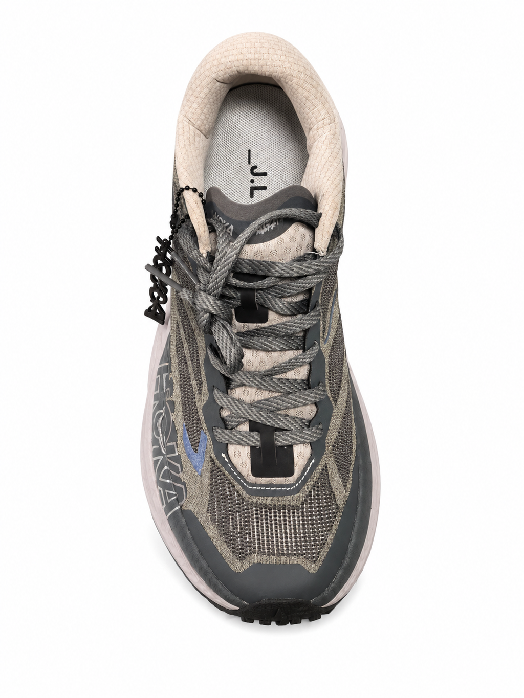 Hoka Mafate X Herren Trailrunning Schuhe Grau