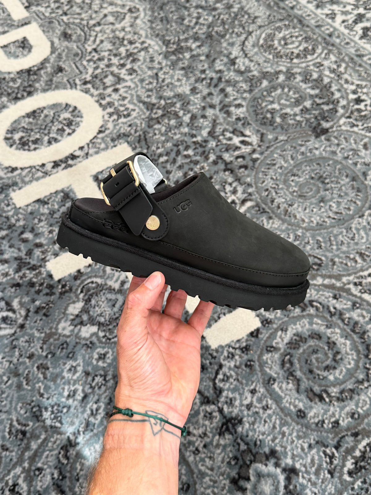 UGG Goldenstar Villa Clog Schwarz Damen