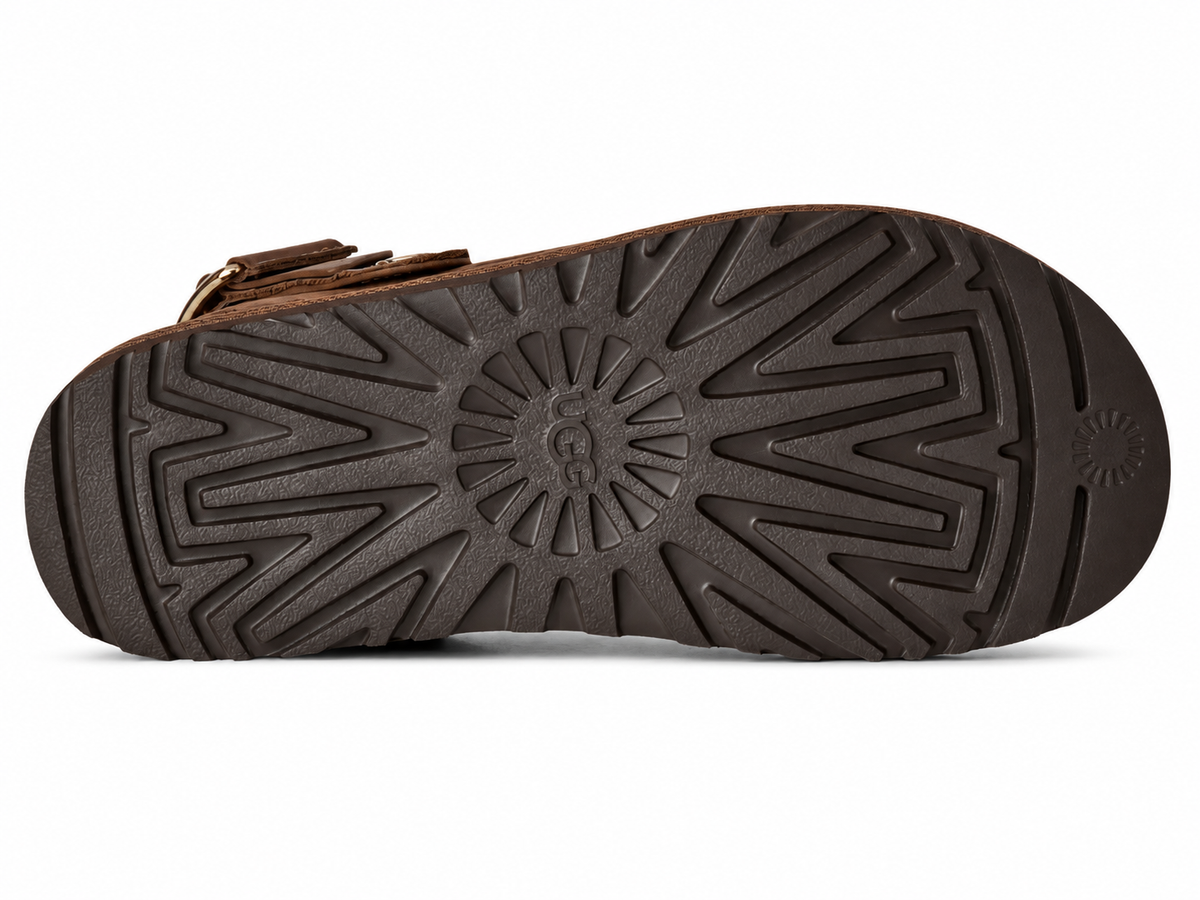 UGG Goldenstar Villa Clog Dark Chestnut Damen