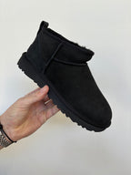 UGG Classic Ultra Mini Schwarz Damen