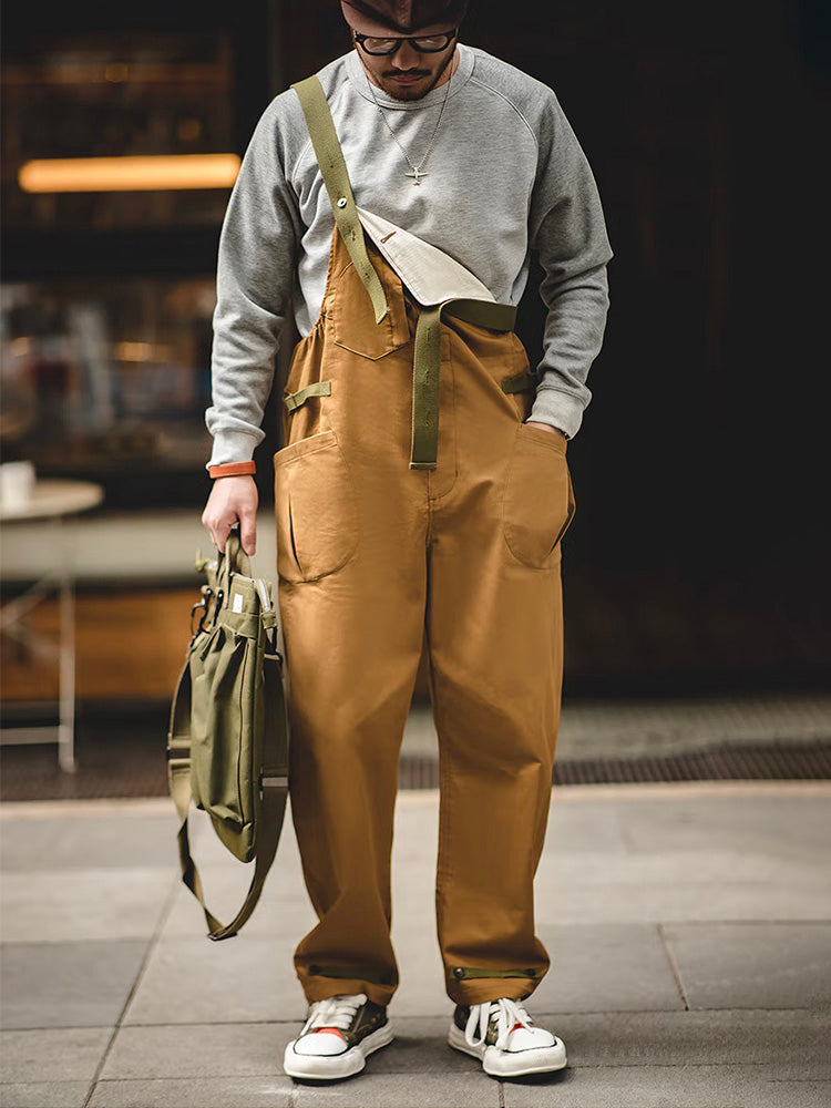 Milo Herren Overall | Baumwollmischung, Retro-Stil, Bequem