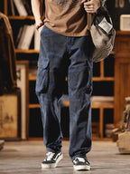 Avery Herren Cargo-Hose | 97% Baumwolle, Vintage Camouflage, Robuste