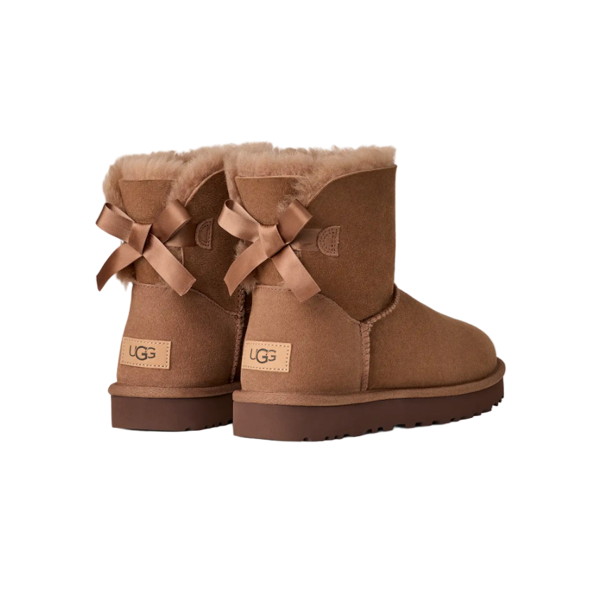 UGG Mini Bailey Bow II Rocky Oak Damen
