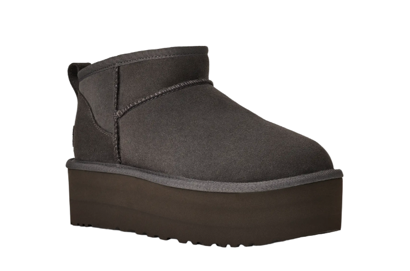 UGG Classic Ultra Mini Platform Charcoal Damen