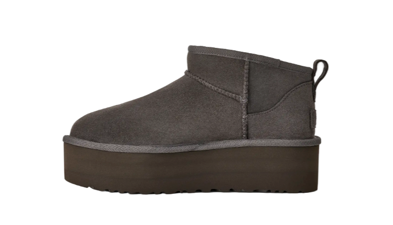 UGG Classic Ultra Mini Platform Charcoal Damen