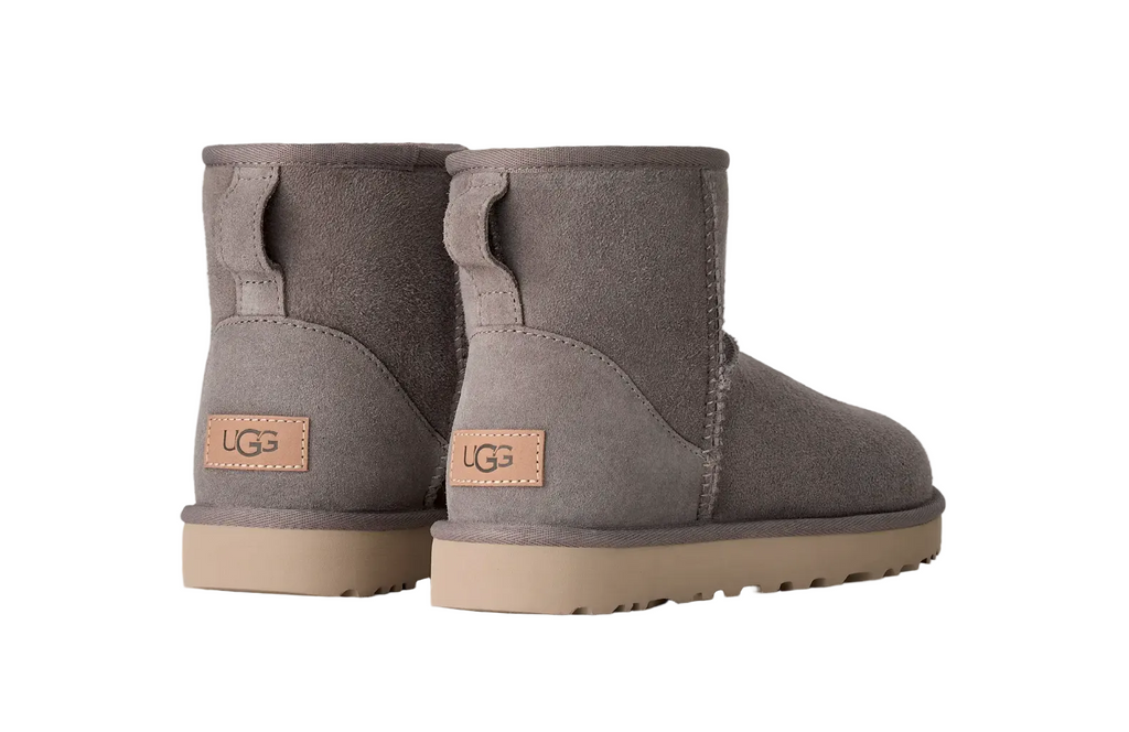 UGG Classic Mini II Stormy Grey White Pepper Damen