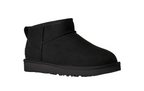 UGG Classic Ultra Mini Nubuck Black Damen