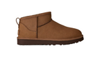 UGG Classic Ultra Mini Nubuck Dark Chestnut Damen