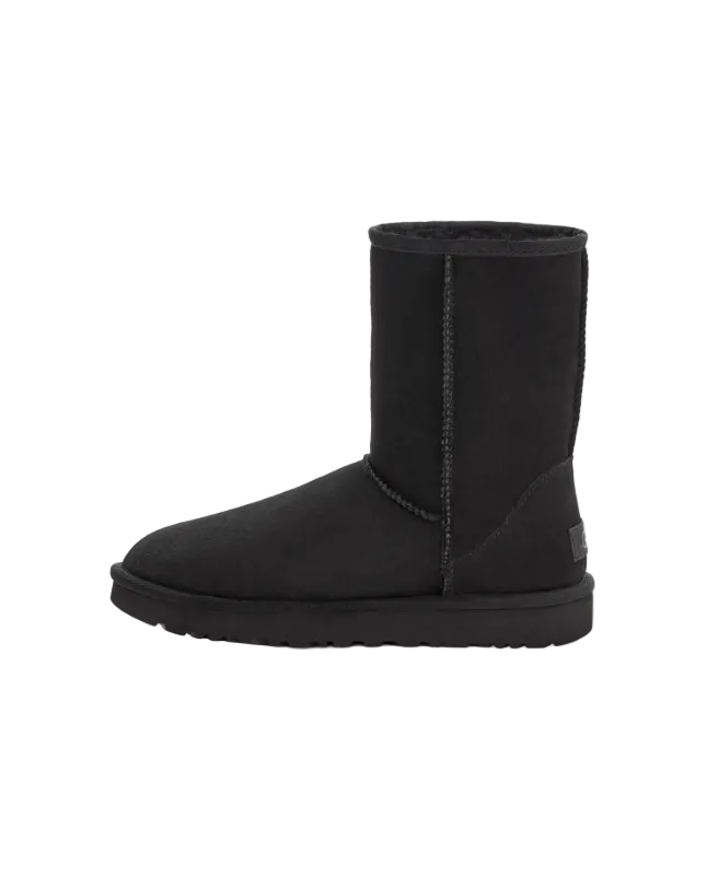 UGG Classic Short II Schwarz Damen