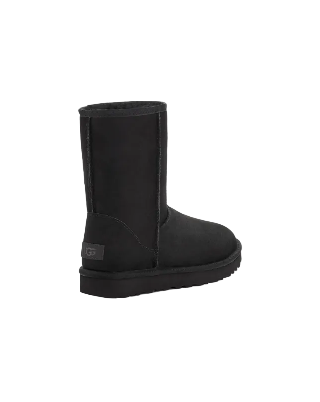 UGG Classic Short II Schwarz Damen