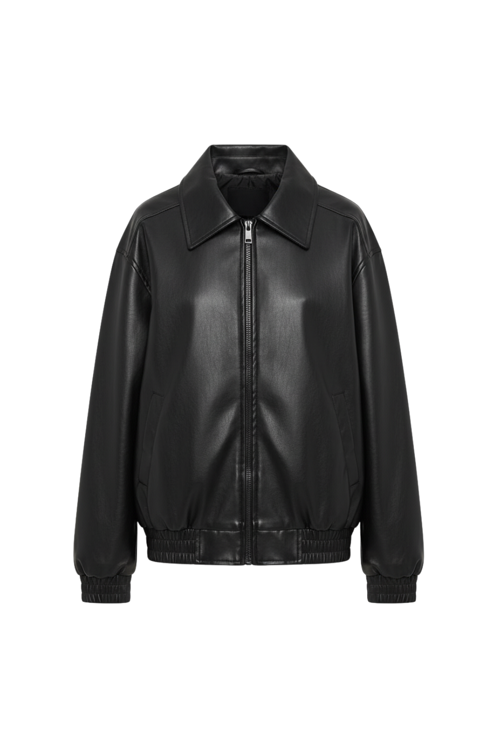 Marke Lederjacke Oversized, stilvoll und vielseitig — Image 2