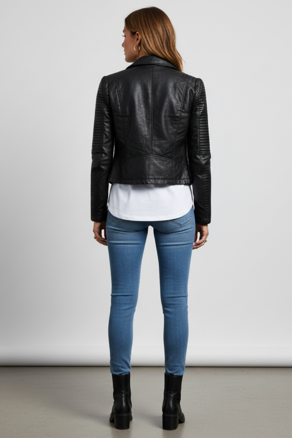 Elegante Lederjacke für Damen