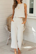 Damen Sommer Set aus Top und Hose, leicht und atmungsaktiv — Main Image