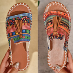 Boho Sandals Damen Bunte Riemen — Image 7