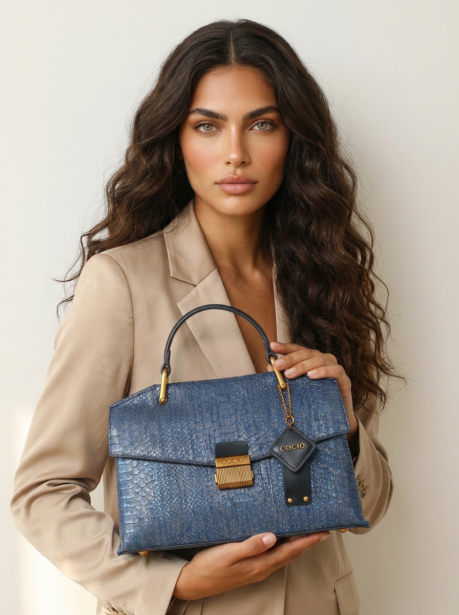 Cocio Handtasche in Blau — Image 2