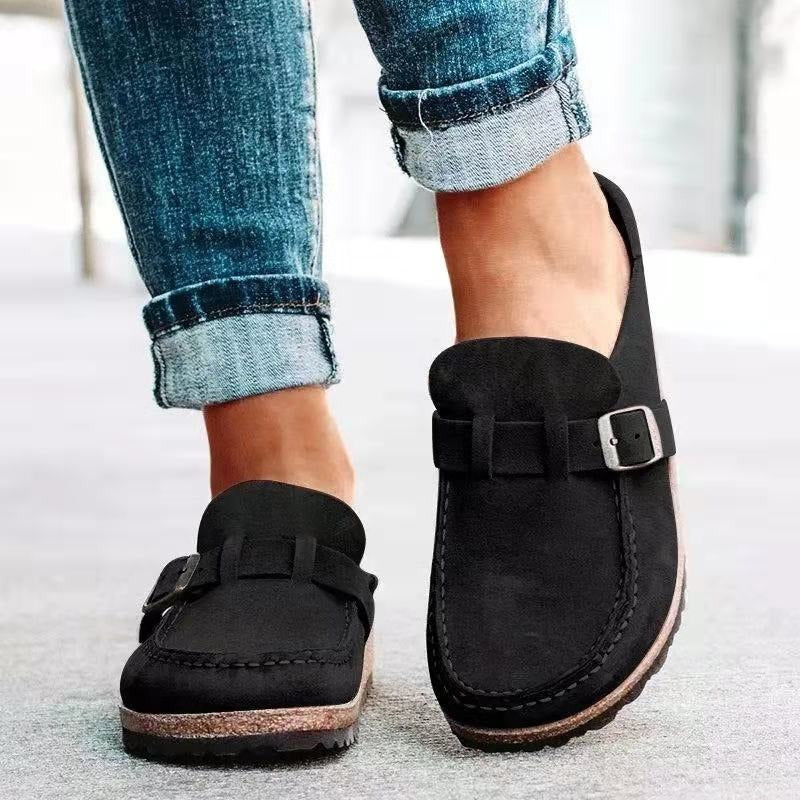 ComfortStep Mokassin Slipper in Beige — Image 2
