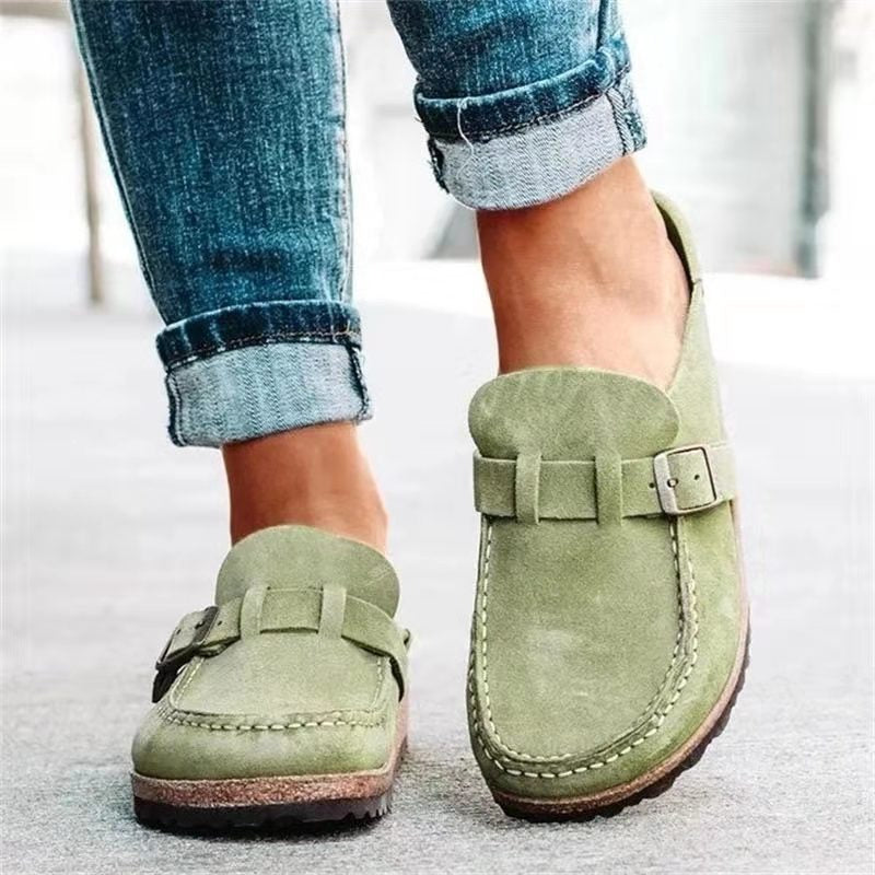 ComfortStep Mokassin Slipper in Beige — Image 5