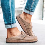 ComfortStep Mokassin Slipper in Beige — Image 6