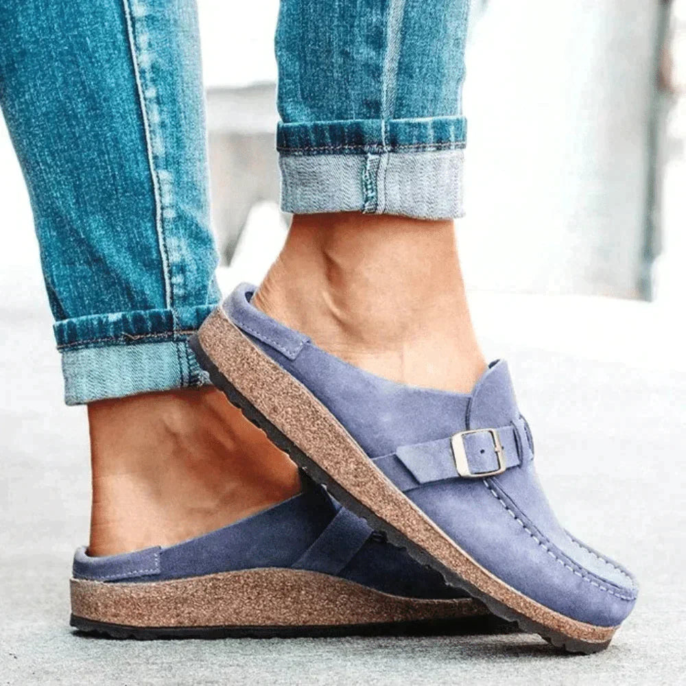 ComfortStep Mokassin Slipper in Beige — Image 8