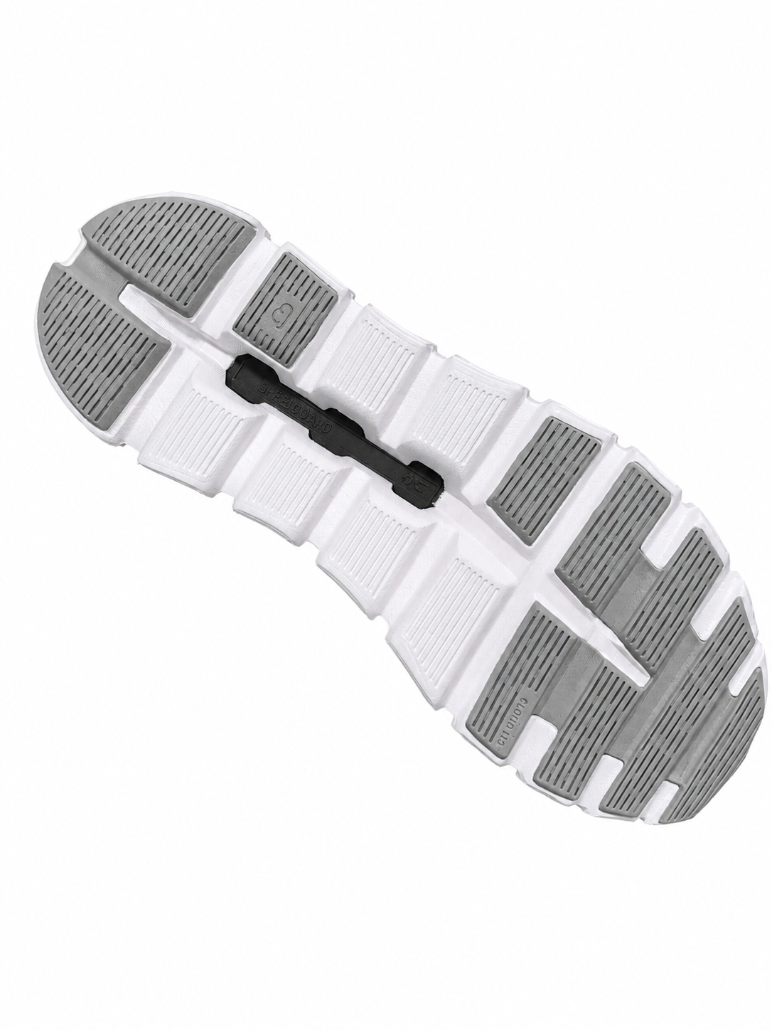 ON Cloud 6 Coast Herren Sneaker Weiß Hellgrau
