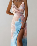 Elegantes Damen Sommerkleid in Mehrfarbig — Main Image