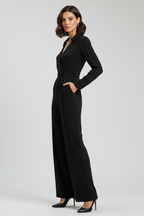 Eleganter Damen Jumpsuit in Schwarz — Image 3
