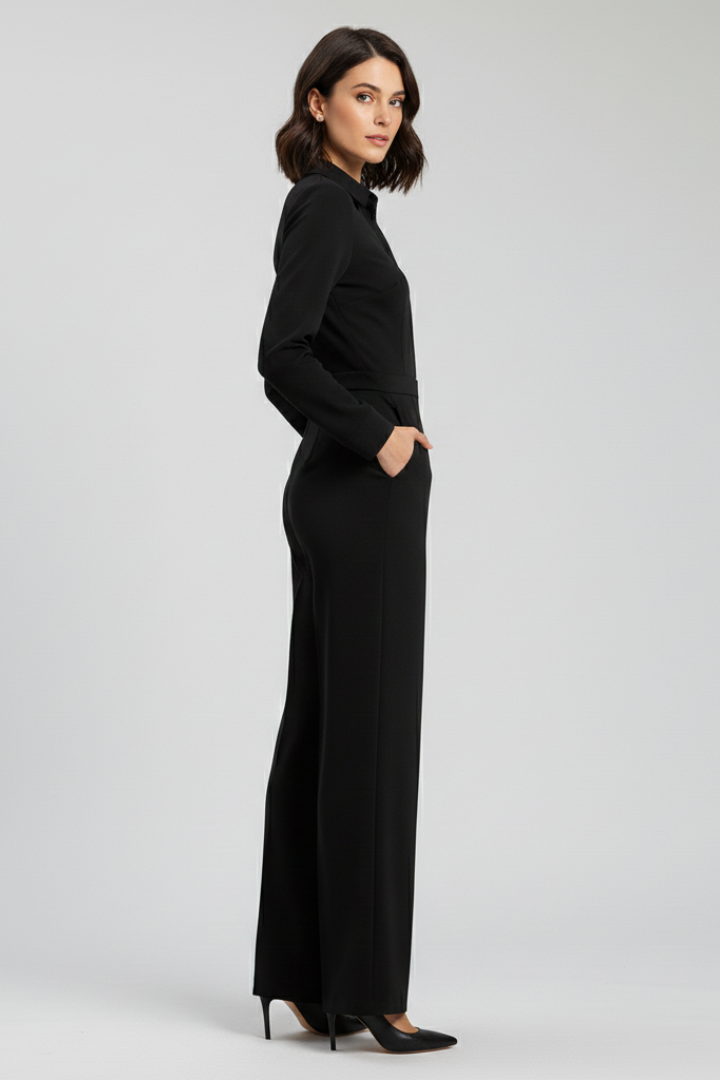 Eleganter Damen Jumpsuit in Schwarz — Image 4