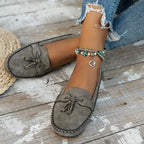 Elegante Damen Mokassins aus Wildleder in Blau — Image 2