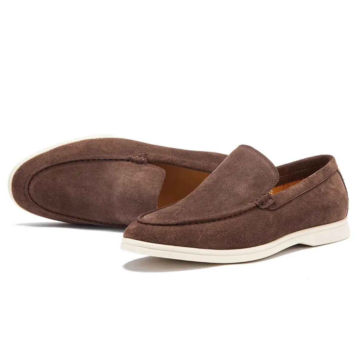Elegante Jesolice Herren Klassische Wildleder Slipper – Bequeme Slip-On Mokassins für Freizeit und formelle Anlässe — Image 7