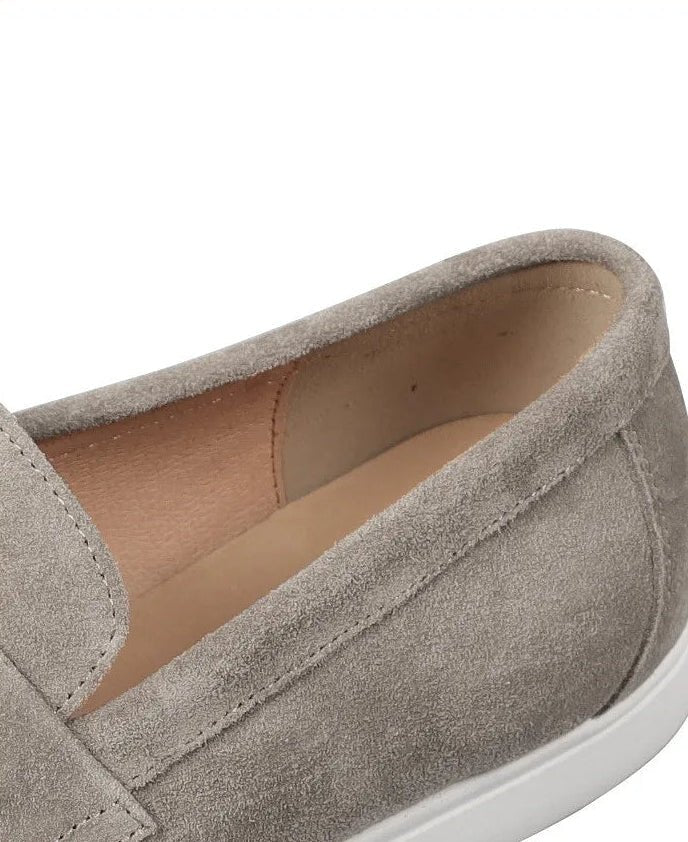 Elegante Jesolice Herren Klassische Wildleder Slipper – Bequeme Slip-On Dress Schuhe mit Gepolstertem Fußbett und Langlebiger Sohle für Business Casual — Image 8