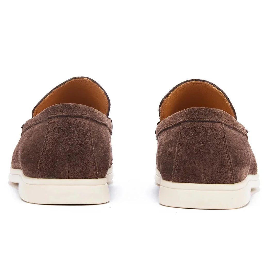 Elegante Jesolice Herren Klassische Wildleder Slipper – Bequeme Slip-On Mokassins für Freizeit und formelle Anlässe — Image 8