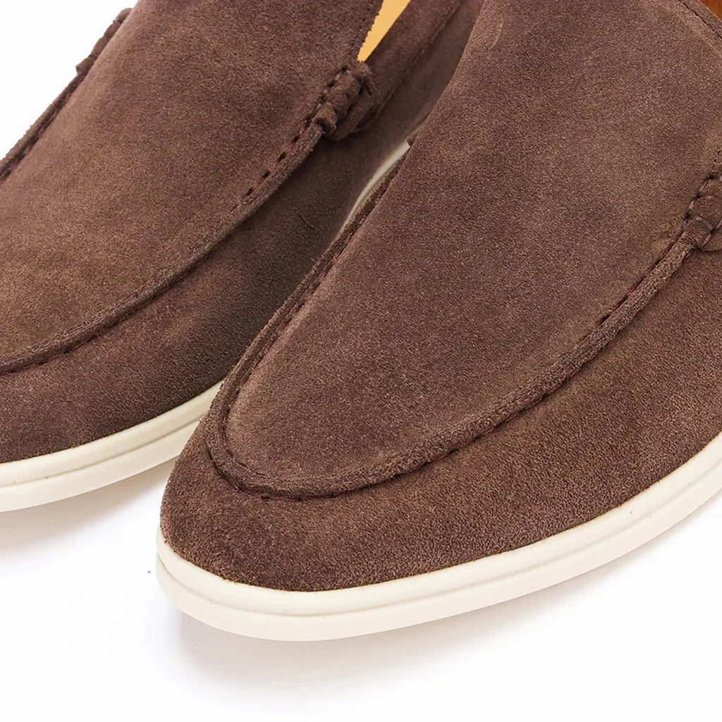 Elegante Jesolice Herren Klassische Wildleder Slipper – Bequeme Slip-On Mokassins für Freizeit und formelle Anlässe — Image 9