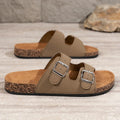 Jesolice Herren Doppelschnalle Korksandalen Bequem — Image 6