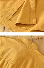 Jesolice Herren Freizeit Kurzarm Hemd – Leichtes Baumwollmischung Sommeroberteil mit Brusttaschen, Elegant — Image 11