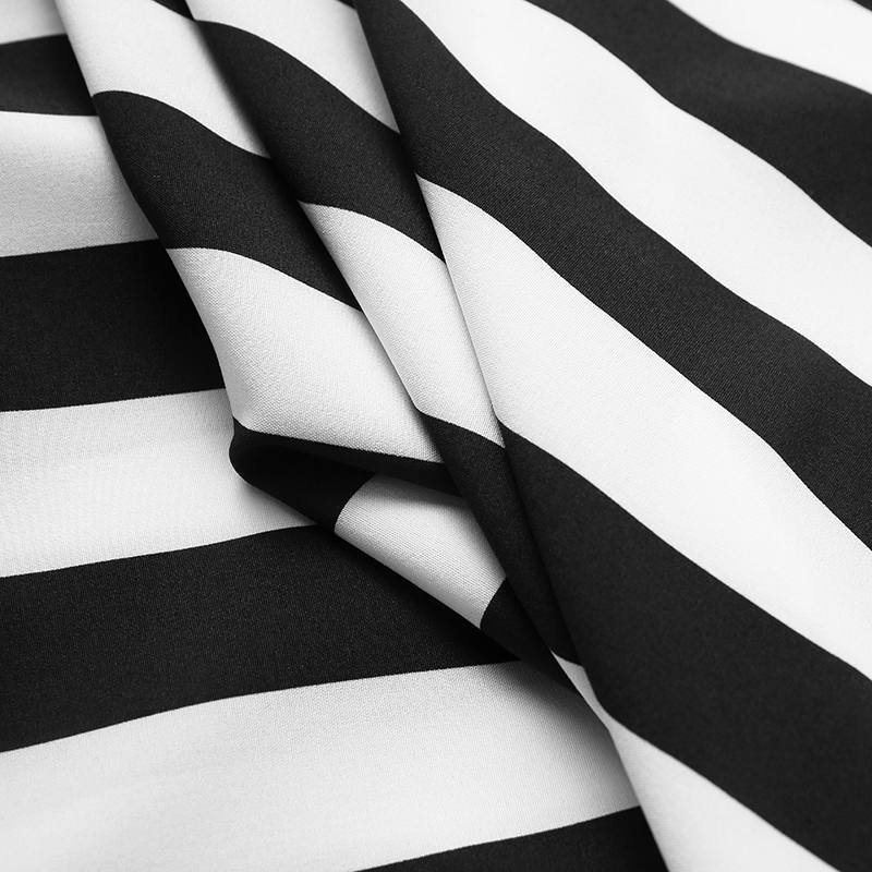 Jesolice Herren Gestreiftes Kurzarm Hemd – Lässiges Leichtes Polyester Atmungsaktives Sommeroberteil mit Stehkragen Stilvolles — Image 6