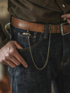 Jesolice Herren Jeans | 14 oz Selvedge Indigo, Relaxed Fit Klassisch — Image 4