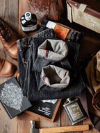 Jesolice Herren Jeans | 14 oz Selvedge Indigo, Relaxed Fit Klassisch — Image 5