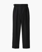Jesolice Herren Klassische Faltenhose aus Wolle – Maßgeschneiderte Business Casual Hose mit Verstellbarem Bund Elegant — Main Image